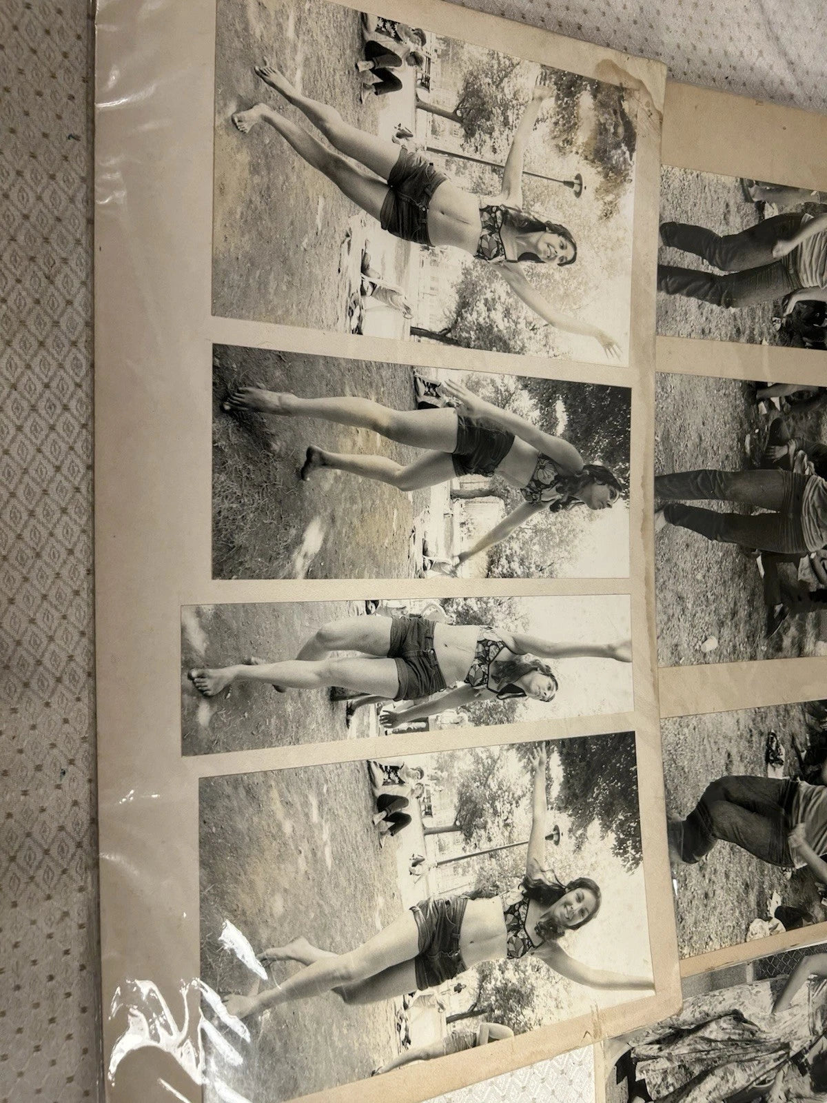 Vintage Collection Lot of 11 Hippie Music Festival Black White Photographs