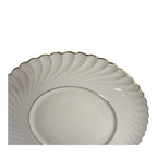 Vintage Set of Two Royal Tettau Bayreuth Gold Trim Dinner Plates Annette Pattern