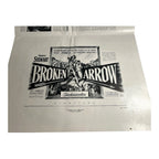 Vintage Movie Press Book Showmans Manual Broken Arrow 1950