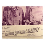 Vintage Western Movie Lobby Card Calling Wild Bill Elliott 1943