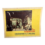 Vintage Western Movie Lobby Card The Magnificent Seven 1960 (D)