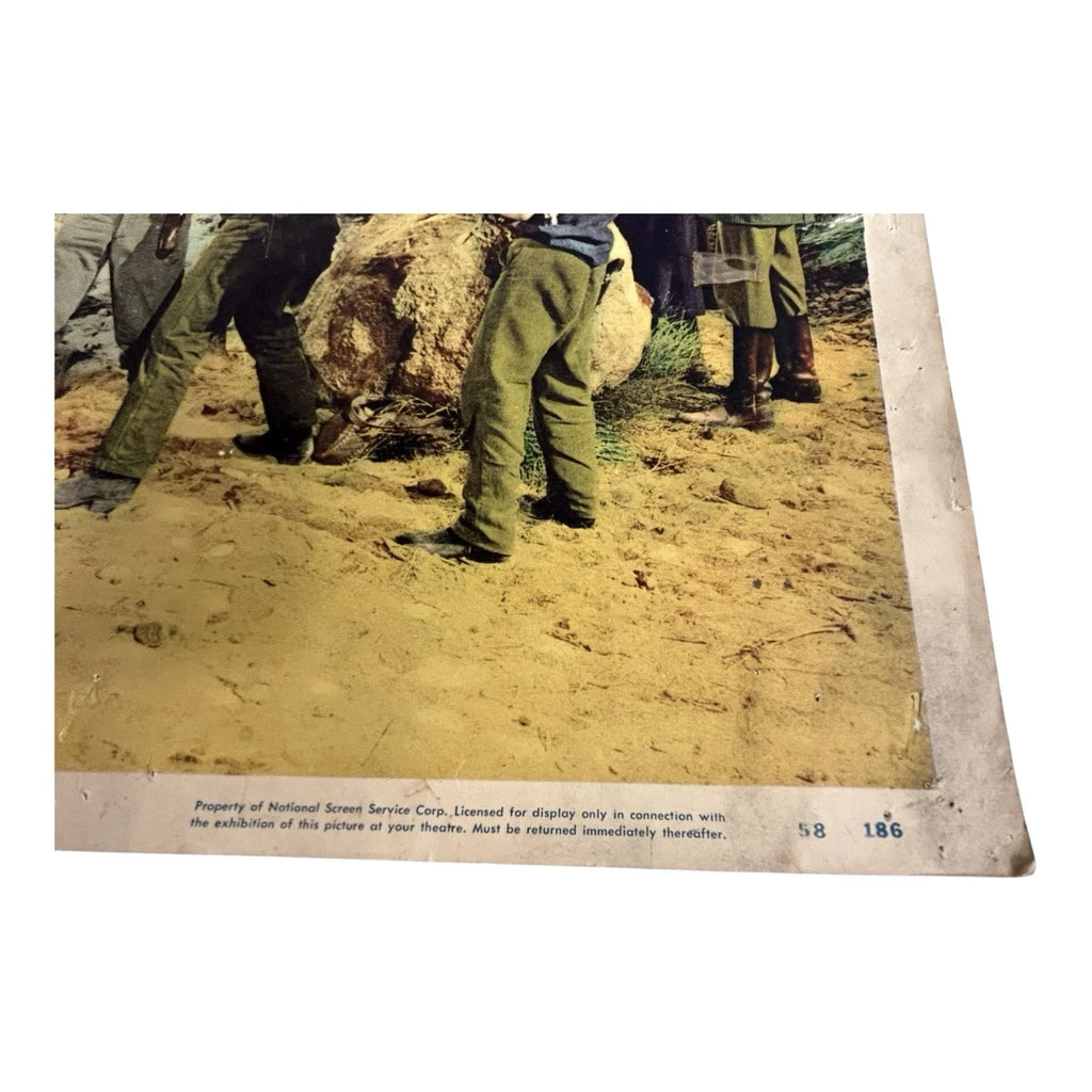 Vintage Western Movie Lobby Card Apache Territory 1958