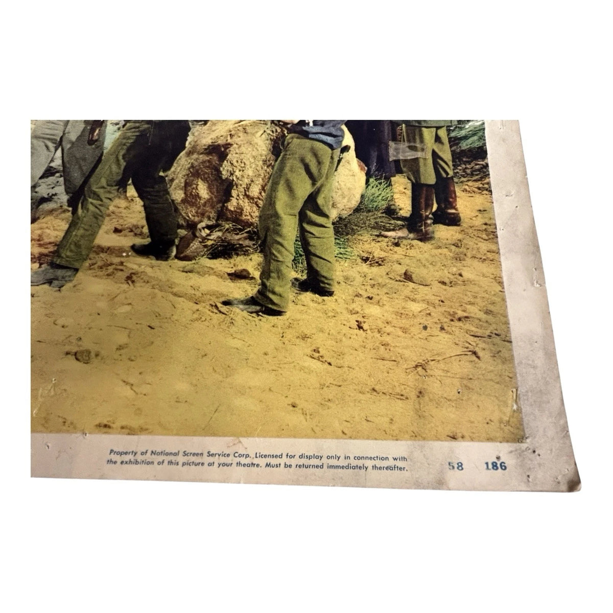 Vintage Western Movie Lobby Card Apache Territory 1958