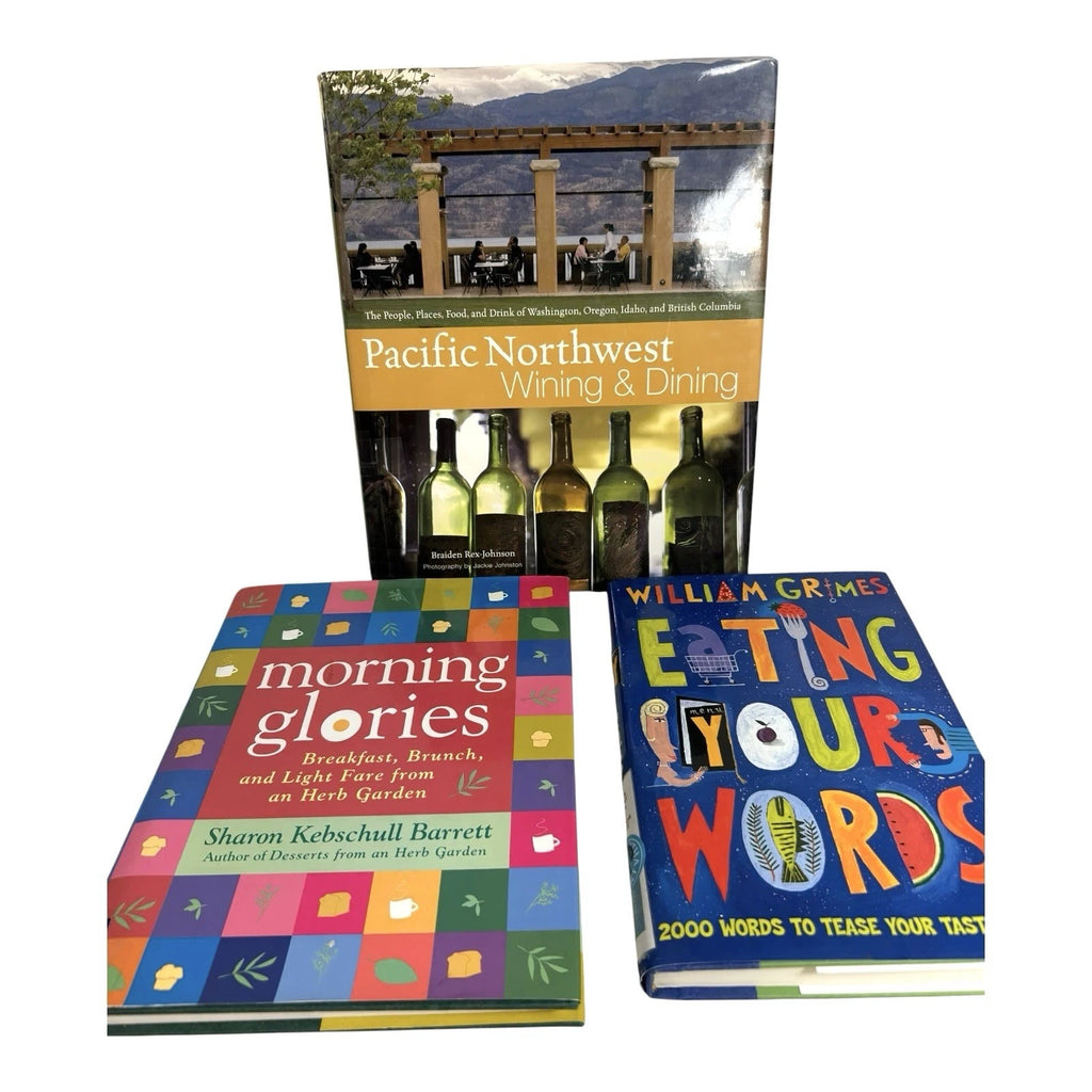 Set of 3 Cook Books Owned by Martha Stewart From Living Show