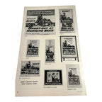 Vintage Movie Press Book Showmans Manual Shoot-Out At Medicine Bend 1957