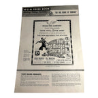 Vintage Movie Press Book Showmans Manual The Red Badge of Courage 1951 MGM