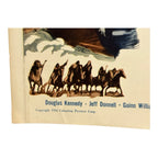 Vintage Western Movie Lobby Card Massacre Canyon 1954