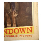 Vintage Western Movie Lobby Card Sheriff of Sundown 1944