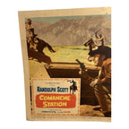 Vintage Western Movie Lobby Card Commanche Station 1960 (D)