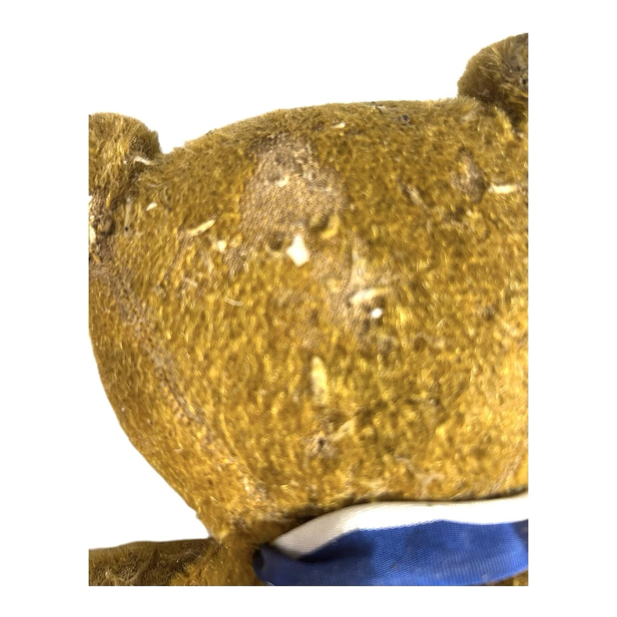 Antique Mohair Stuffed Teddy Bear with Jointed Arms Legs