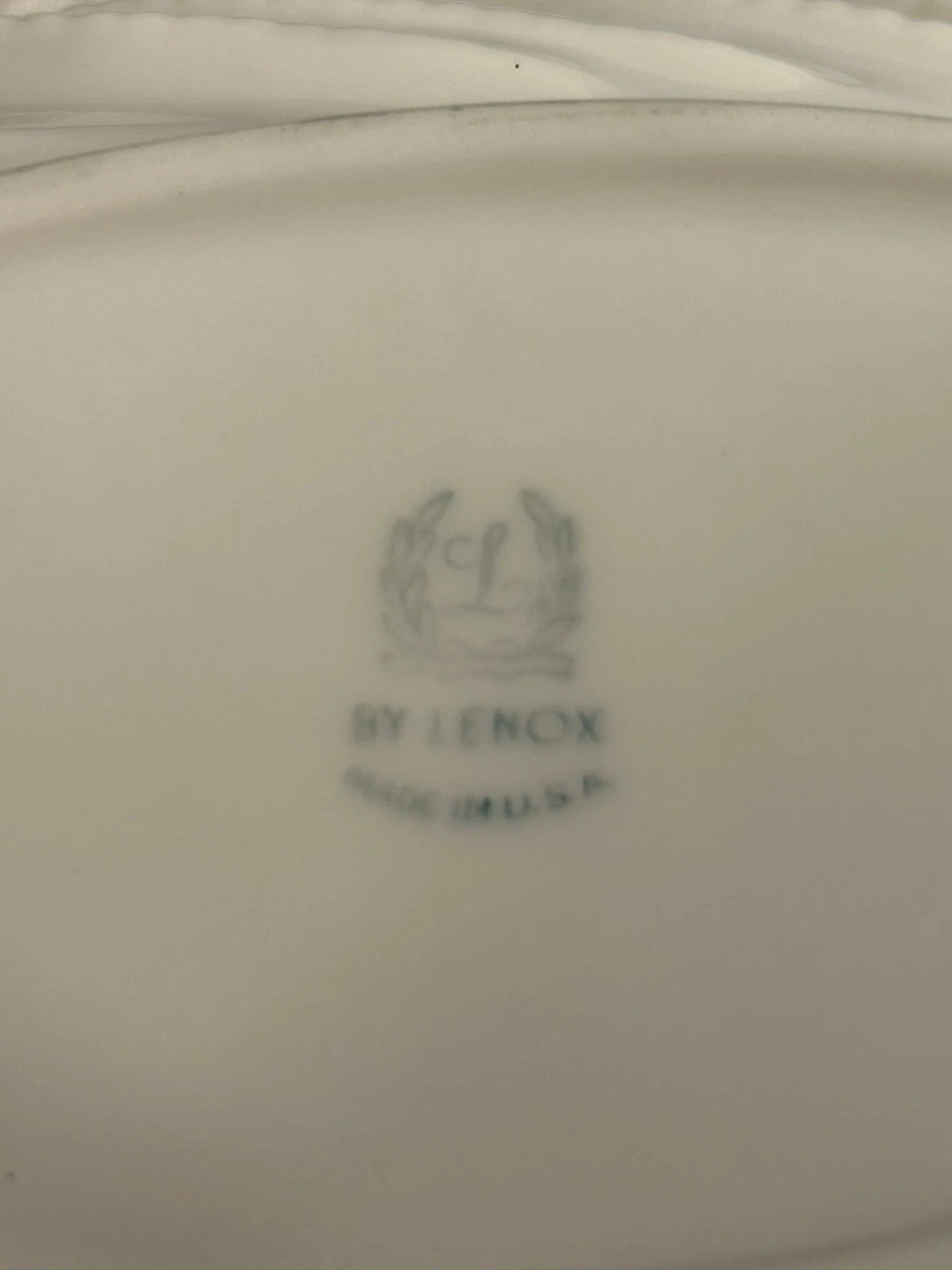 Vintage Lenox Acanthus Leaf Cream Bowl