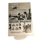 Vintage Movie Press Book Showmans Manual Gun Fury 1953