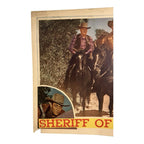 Vintage Western Movie Lobby Card Sheriff of Sundown 1944