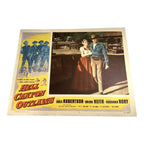 Vintage Western Movie Lobby Card Hell Canyon Outlaws 1957