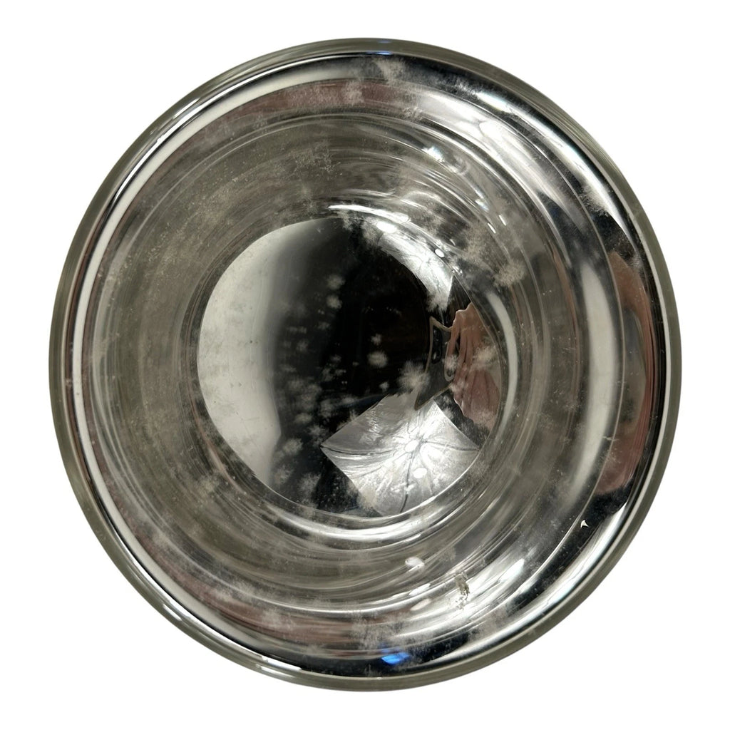 Antique Set of 3 Mercury Glass Dessert Bowls Owned by Martha Stewart