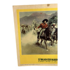 Vintage Western Movie Lobby Card The Magnificent Seven 1960 (E)