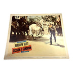 Vintage Western Movie Lobby Card Decision At Sundown 1957 (C)