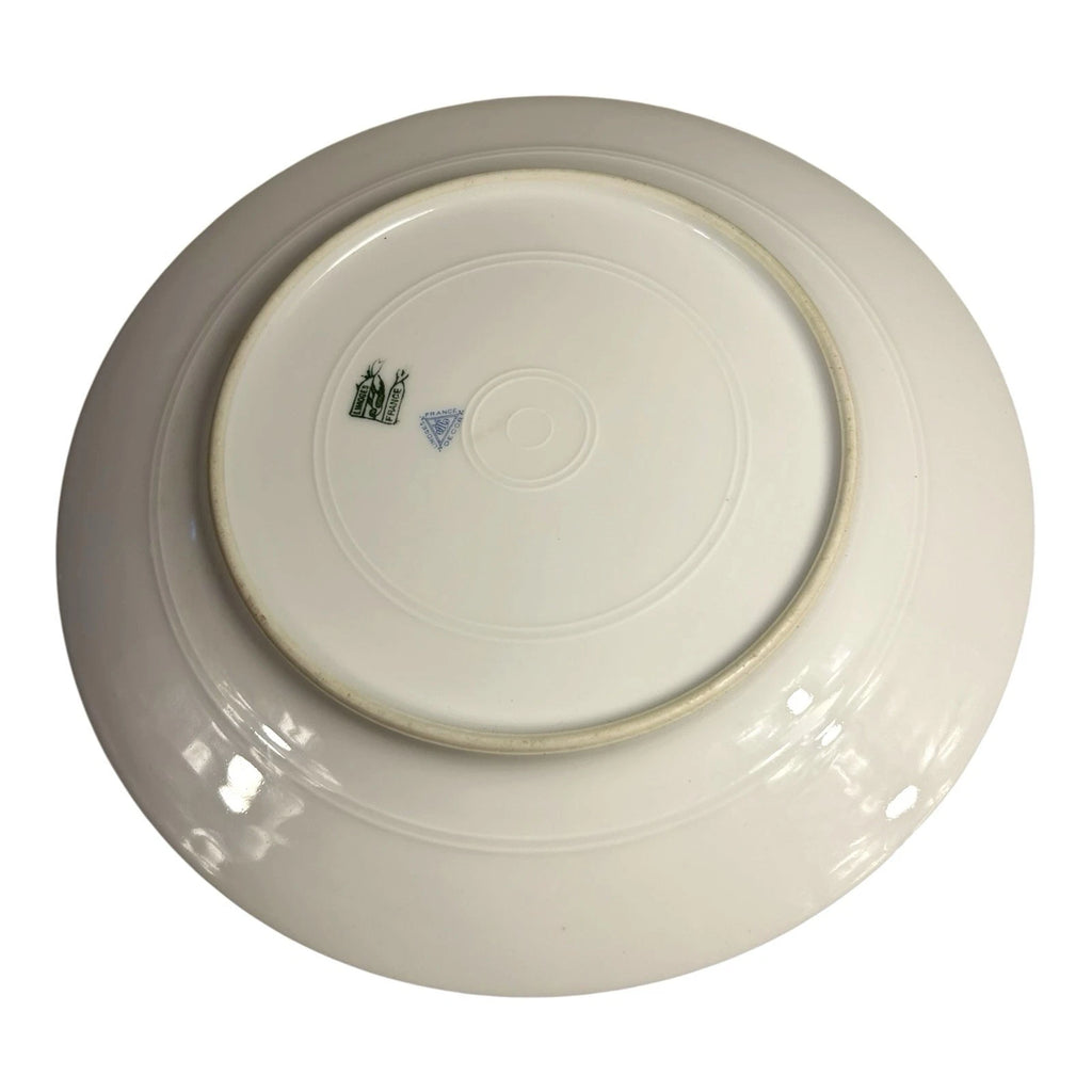 Vintage Set of Two 2 Limoges France Gold Rim Trim Lunch Plates