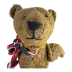 Antique Mohair Stuffed Teddy Bear with Jointed Arms Legs