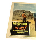 Vintage Western Movie Lobby Card The Tall T 1957 (B)