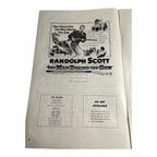 Vintage Movie Press Book Showmans Manual The Man Behind The Gun 1953