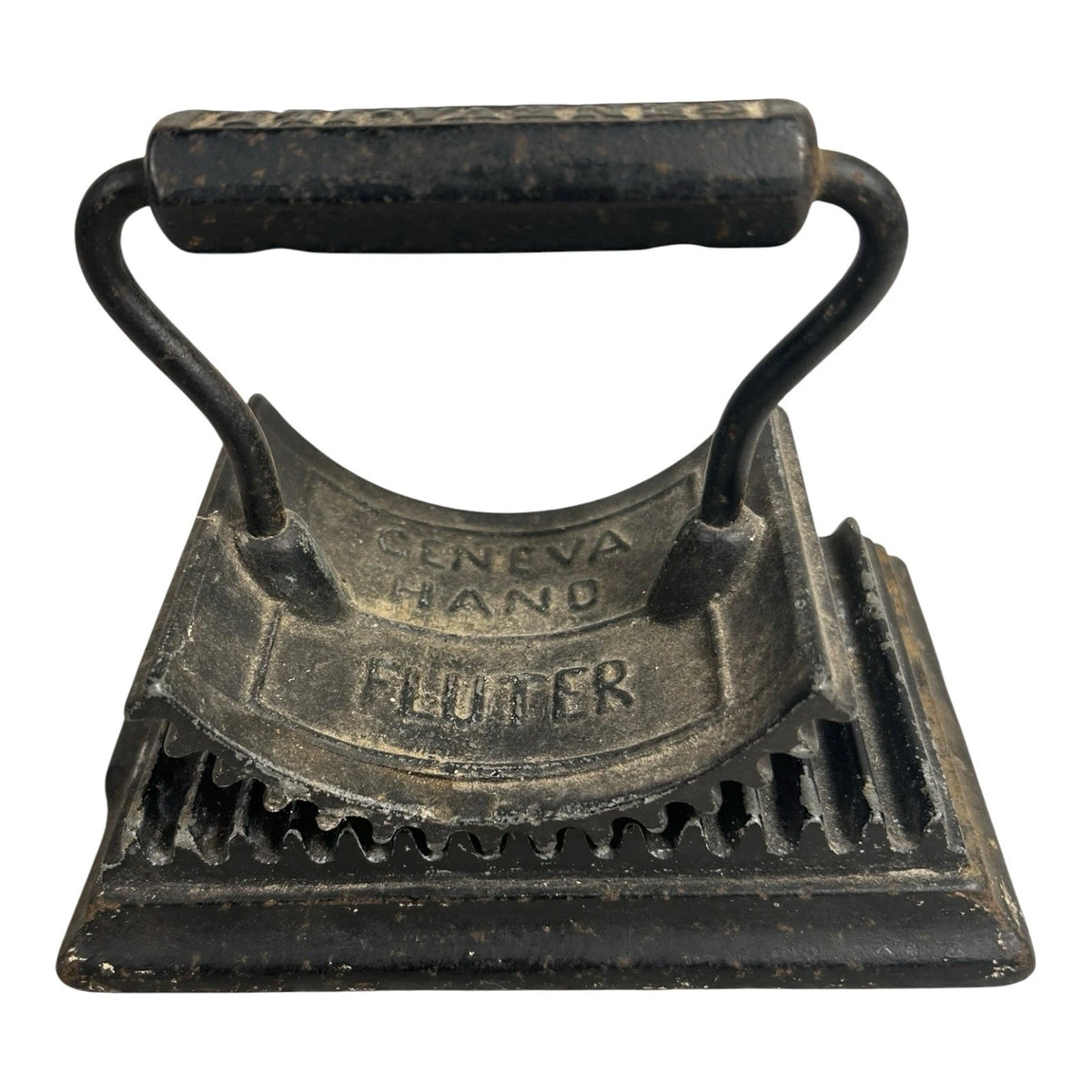 Antique Cast Iron Geneva Hand Fluter Geneva ILL 1866