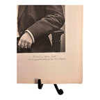 Antique Original Photograph Photogravure Portrait of Anton Seidl 1895