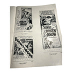 Vintage Movie Press Book Showmans Manual Broken Arrow 1950