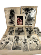 Vintage Collection Lot of 11 Hippie Music Festival Black White Photographs