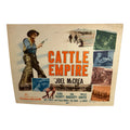 Vintage Western Movie Lobby Card Cattle Empire 1958