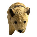 Antique Stuffed Toy Polar Bear with Leather Pads on Feet