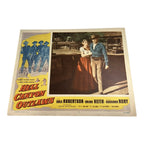 Vintage Western Movie Lobby Card Hell Canyon Outlaws 1957