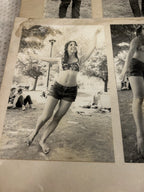 Vintage Collection Lot of 11 Hippie Music Festival Black White Photographs