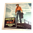 Vintage Western Movie Lobby Card The Tall T 1957