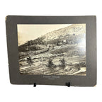 Antique Large Cabinet Card Early Photograph Paddy Fields Ceylon Owned Mike Wolfe