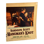 Vintage Western Movie Lobby Card Hangman's Knot 1961