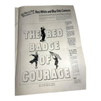 Vintage Movie Press Book Showmans Manual The Red Badge of Courage 1951 MGM