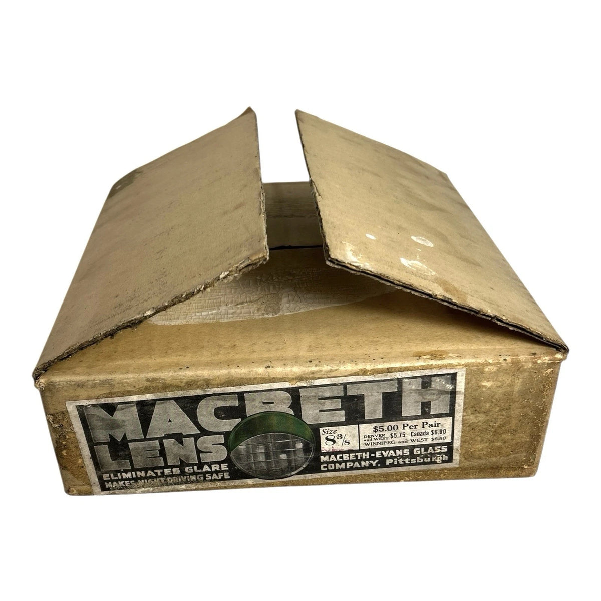 Vintage New Old Stock Macbeth Evans Set 2 Lens Owned Mike Wolfe American Pickers