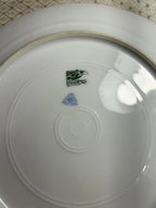 Vintage Set of Two 2 Limoges France Gold Rim Trim Lunch Plates
