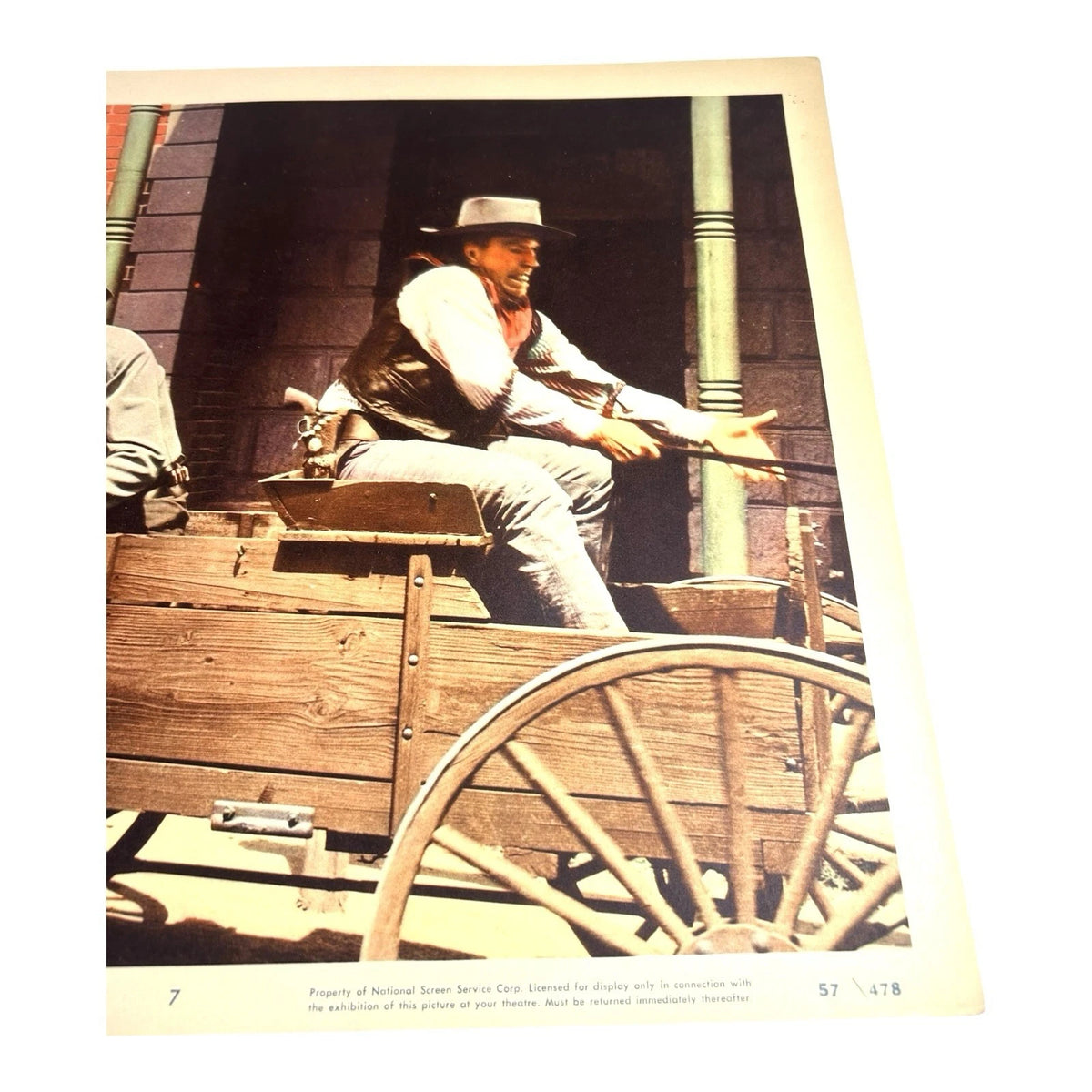 Vintage Western Movie Lobby Card Decision At Sundown 1957 (B)