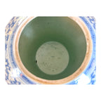 Antique Chinese Qing Blue & White Porcelain Double Happiness Wedding Ginger Jar