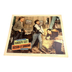 Vintage Western Movie Lobby Card Decision At Sundown 1957 (A)