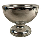 Antique Set of 3 Mercury Glass Dessert Bowls Owned by Martha Stewart