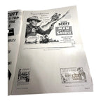 Vintage Movie Press Book Showmans Manual Man In The Saddle 1951
