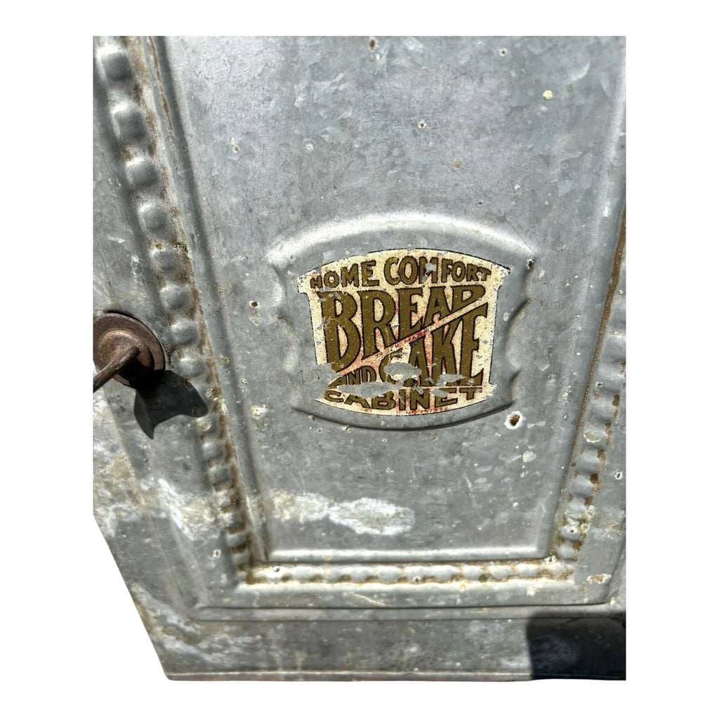 Antique Home Country Comfort Tin Bread & Cake Galvanized Warmer Pie Safe