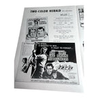 Vintage Movie Press Book Showmans Manual The Badlanders 1958