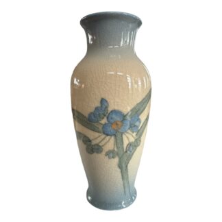 Vintage Rookwood Pottery Multicolor Floral Vase (Kataro Shirayamadani)