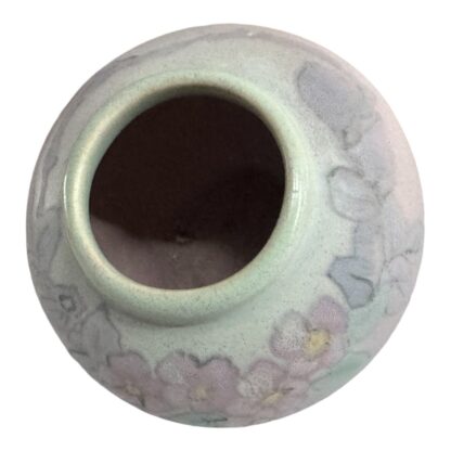 Antique Hudson Weller Pottery Matte Glaze Floral Vase (Signed, Dorothy England) - Image 11