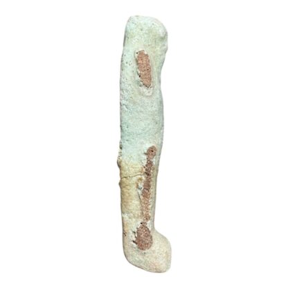 Ancient Egyptian Hand Carved Faience Glazed Stone Ushabti Figure - Image 6