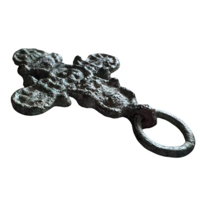 Ancient Byzantine Empire Bronze Christian Cross Pendant - Image 3